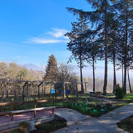 "Il Casaletto" Agriturismo Moderno, Vista Panoramica E Cibo Spettacolare- Scurcola Marsicana Villa Buitenkant foto