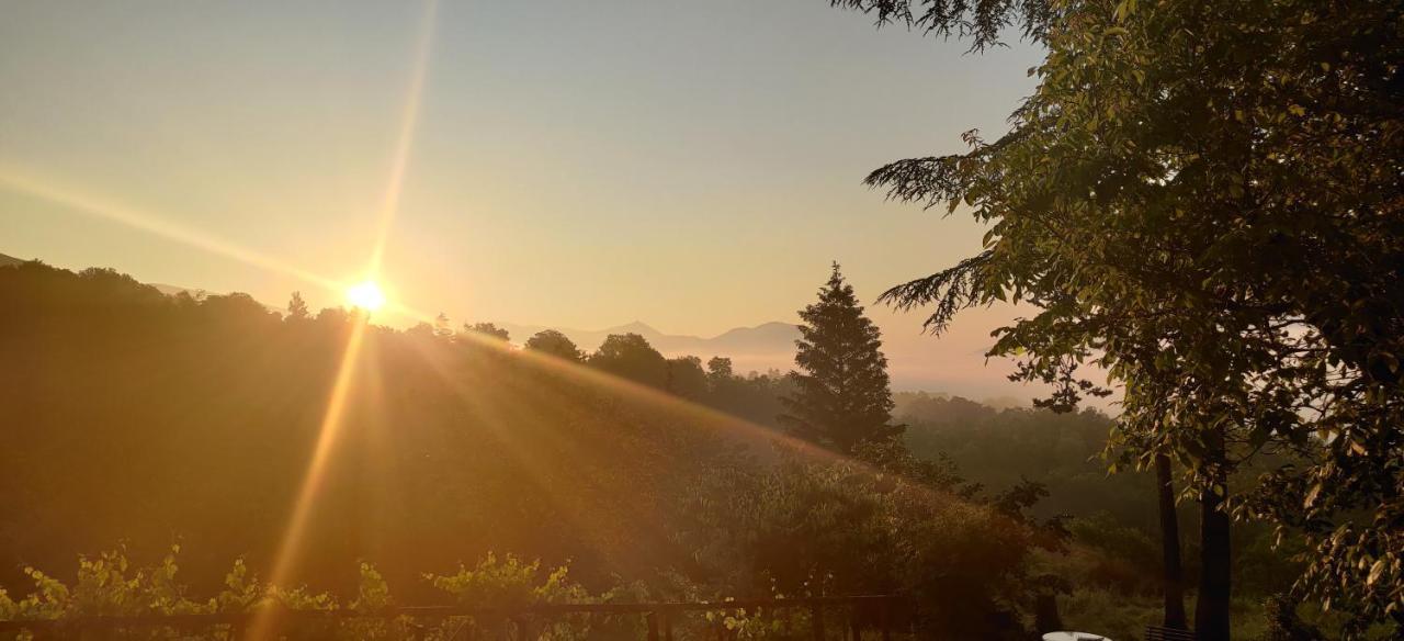 "Il Casaletto" Agriturismo Moderno, Vista Panoramica E Cibo Spettacolare- Scurcola Marsicana Villa Buitenkant foto