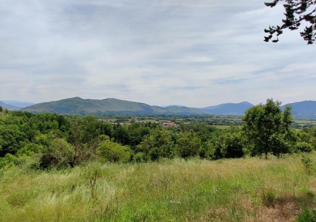 "Il Casaletto" Agriturismo Moderno, Vista Panoramica E Cibo Spettacolare- Scurcola Marsicana Villa Buitenkant foto