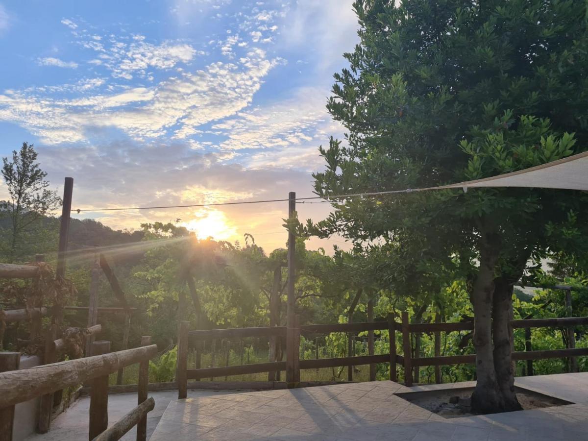 "Il Casaletto" Agriturismo Moderno, Vista Panoramica E Cibo Spettacolare- Scurcola Marsicana Buitenkant foto